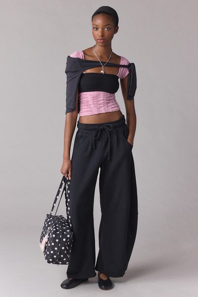 Out From Under Essential Barrel Leg Full Length Sweatpants