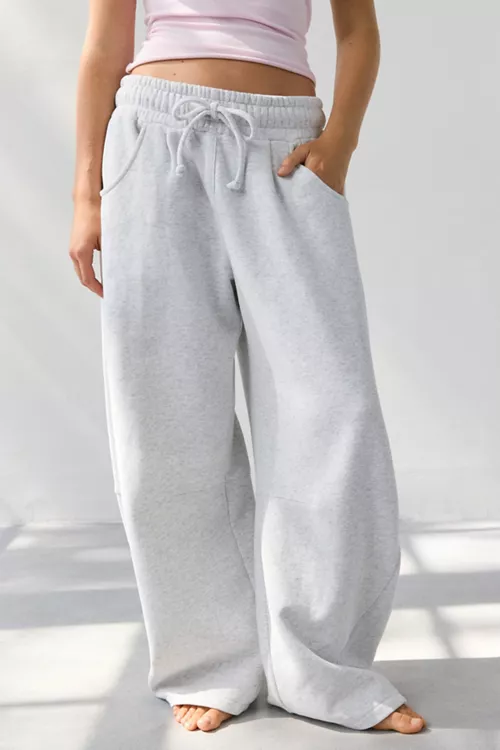 Out From Under Essential Barrel Leg Full Length Sweatpants
