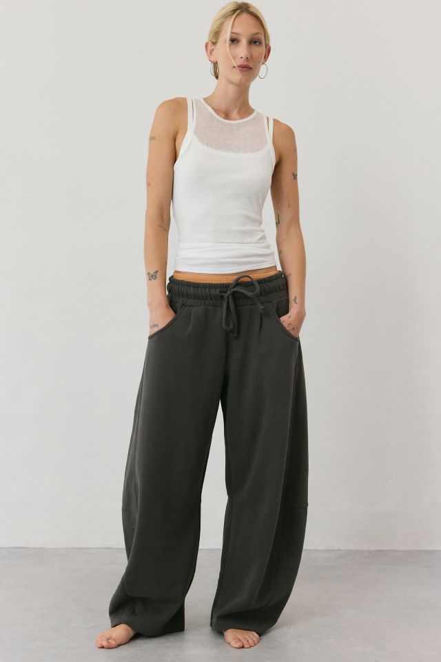 Out From Under Essential Barrel Leg Full Length Sweatpant