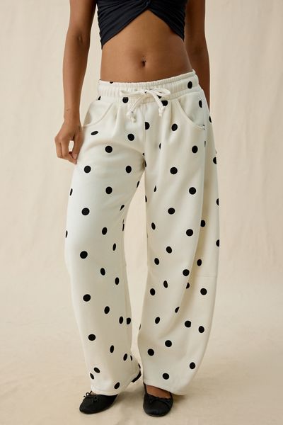Out From Under Essential Barrel Leg Full Length Sweatpants