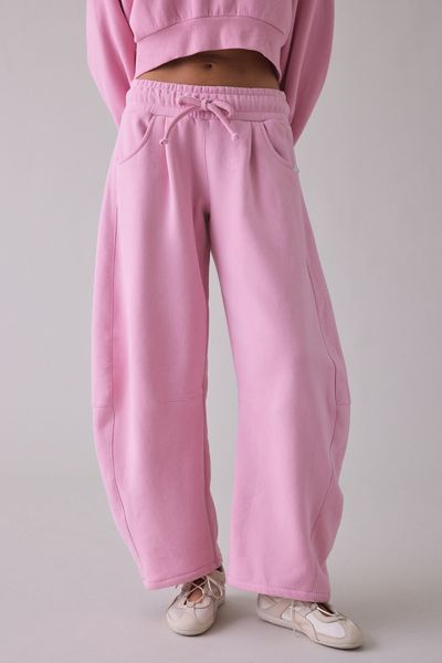 Out From Under Essential Barrel Leg Full Length Sweatpants