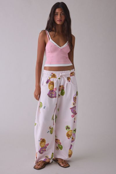 Out From Under Essential Barrel Leg Full Length Sweatpants