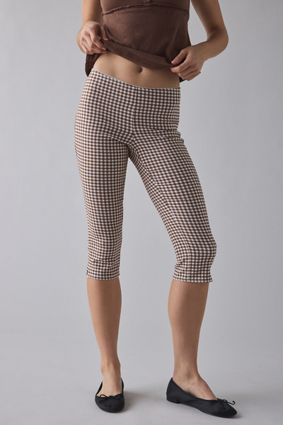 Kimchi Blue Ellie Mid-Rise Stretch Capri Pant