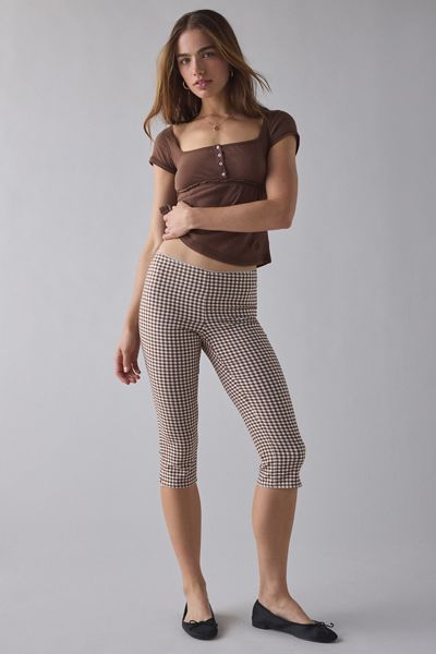 Kimchi Blue Ellie Mid-Rise Stretch Capri Pants