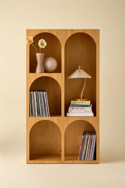 Alva Arch Cutout Bookshelf
