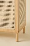 Liv Cane Paned Arch Storage Cabinet