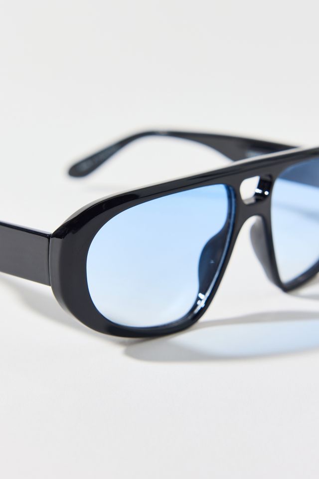 Ace Chunky Plastic Aviator Sunglasses #2