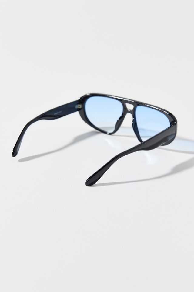 Ace Chunky Plastic Aviator Sunglasses #3