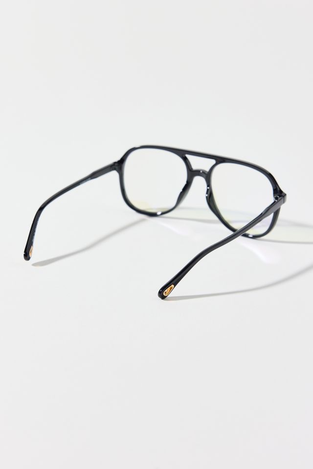 Jess Plastic Oversized Aviator Readers #2