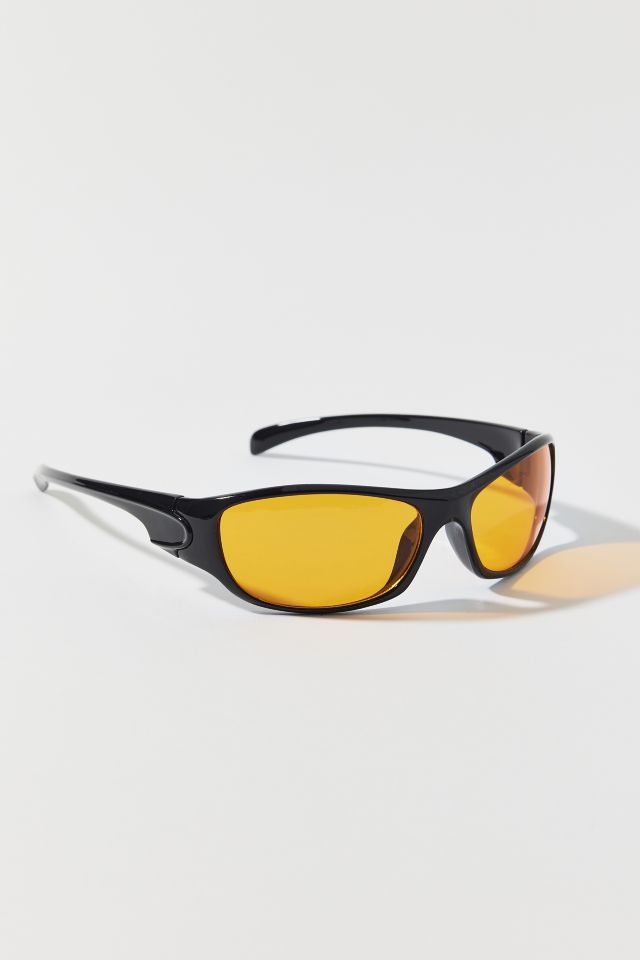 Lindsay Plastic Shield Sunglasses #1