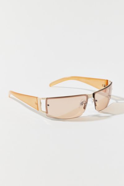 Kayla Plastic Shield Sunglasses