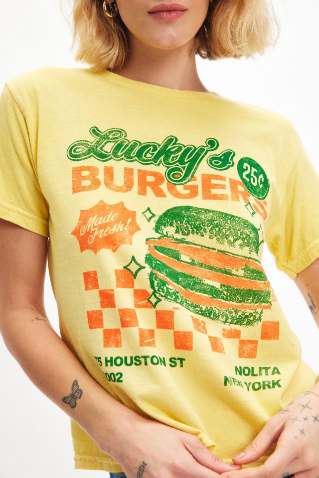 Lucky’s Burgers Graphic Slim Tee #1