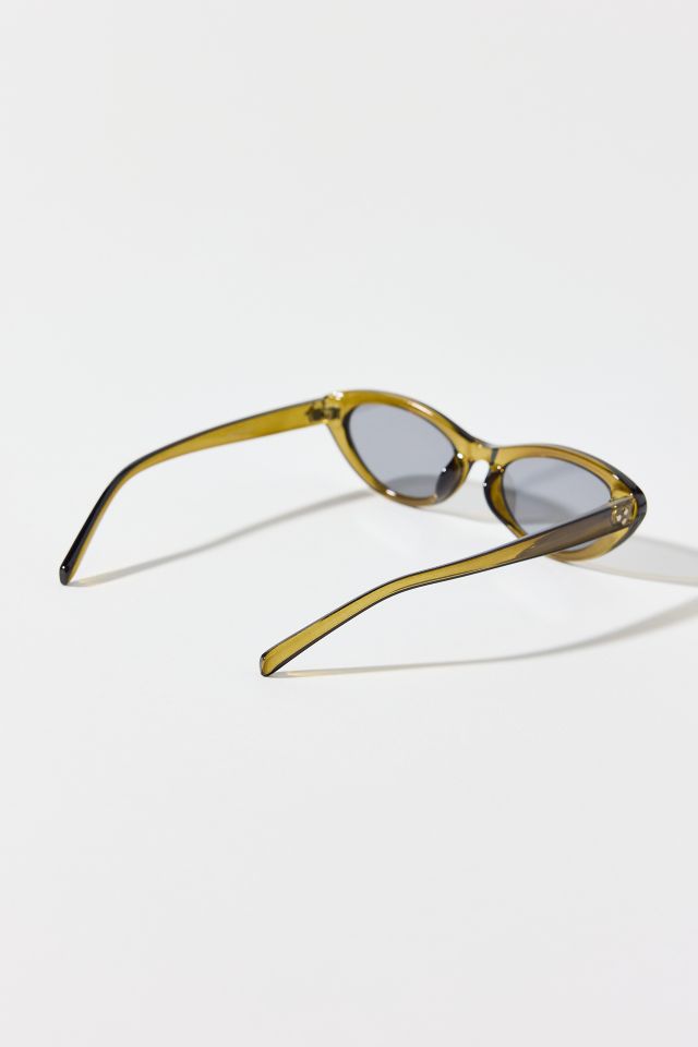 UO Essential Plastic Slim Cat-Eye Sunglasses #2