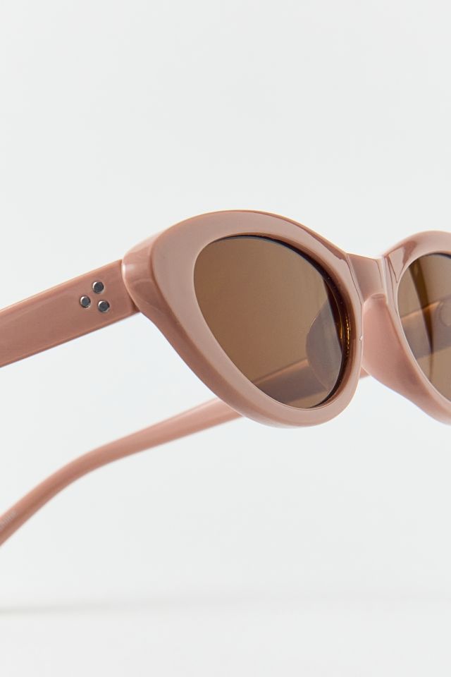 UO Essential Plastic Slim Cat-Eye Modern Sunglasses #2