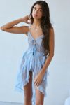 Out From Under Ocean Air Cinched Wide-Leg Gauze Pant