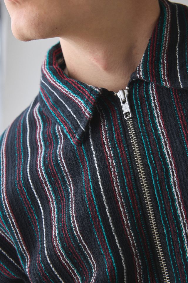 UO Fountain Beach Stripe Zip Jacket #4