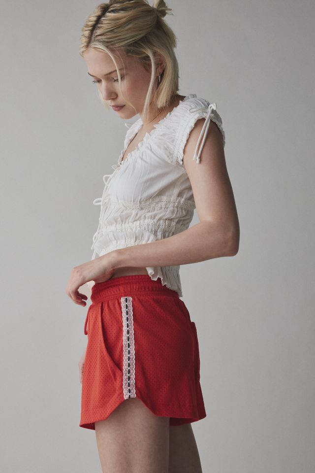 BDG On The Court Lace Trim Track Short