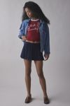 BDG Club Lucky Graphic Ringer Baby Tee