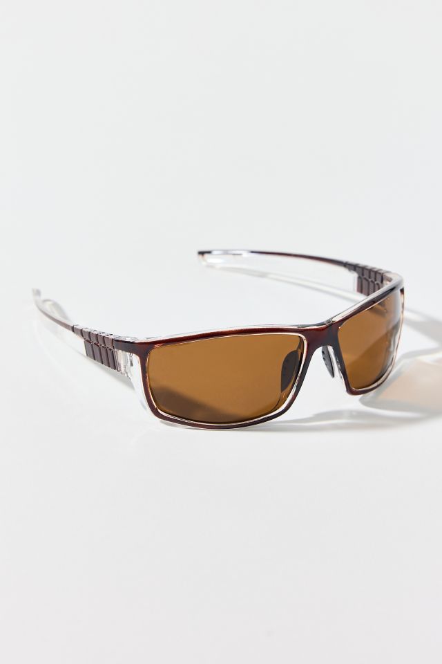 Axel Two-Tone Shield Sunglasses #1