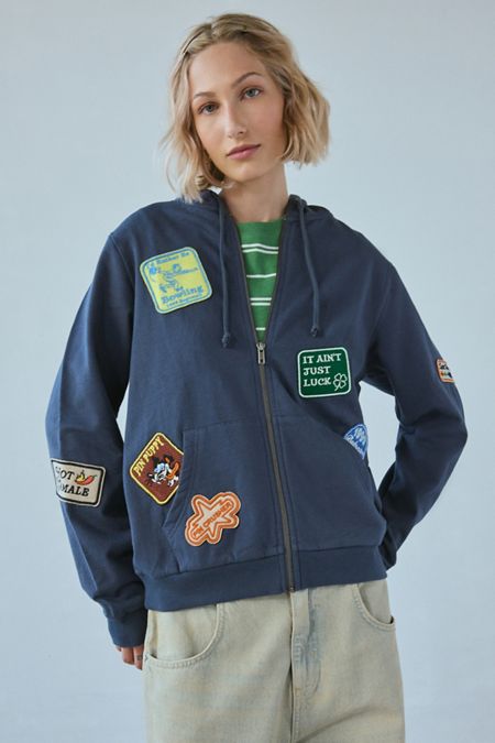 BDG Lulu Zip-Up Sweatshirt | Urban Outfitters BDG Lulu Zip-Up Sweatshirt | Urban Outfitters