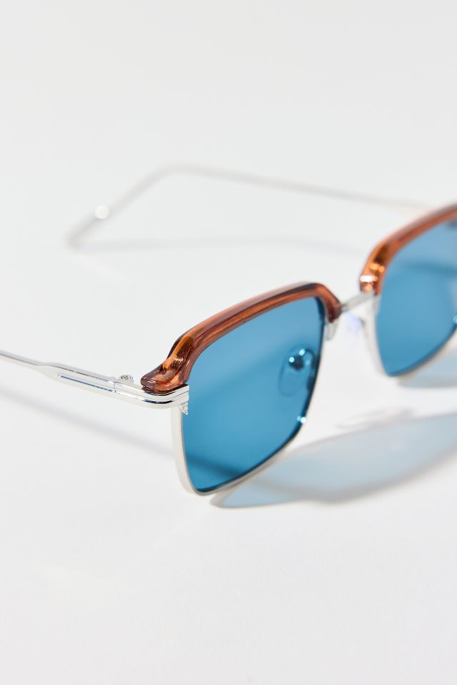 Bill Square Half Frame Sunglasses #1