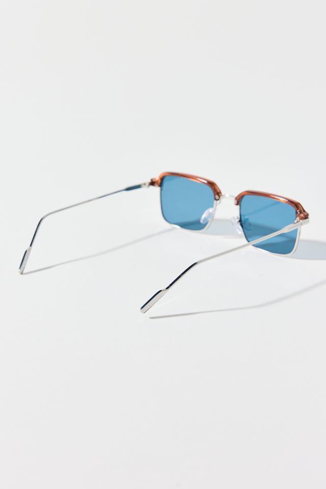 Bill Square Half Frame Sunglasses #2