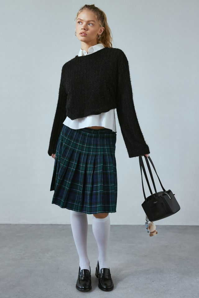 Urban Renewal Remnants Fuzzy Knit Drippy Sleeve Sweater #1