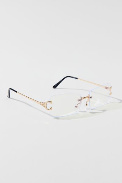 Lunettes anti-lumière bleue sans monture Sebastian