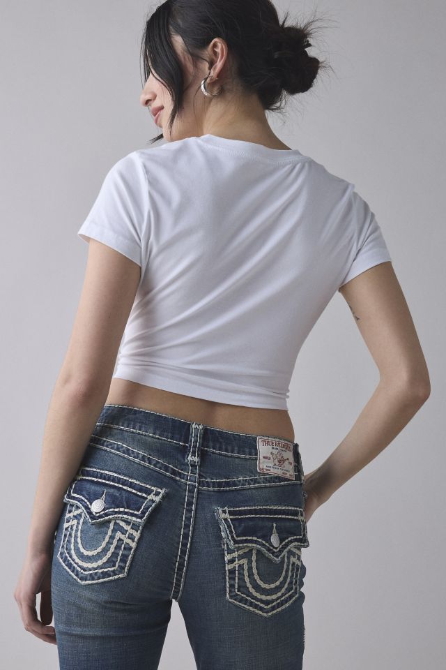 T-shirt pour bébé True Religion avec graphique papillon en cristal #2