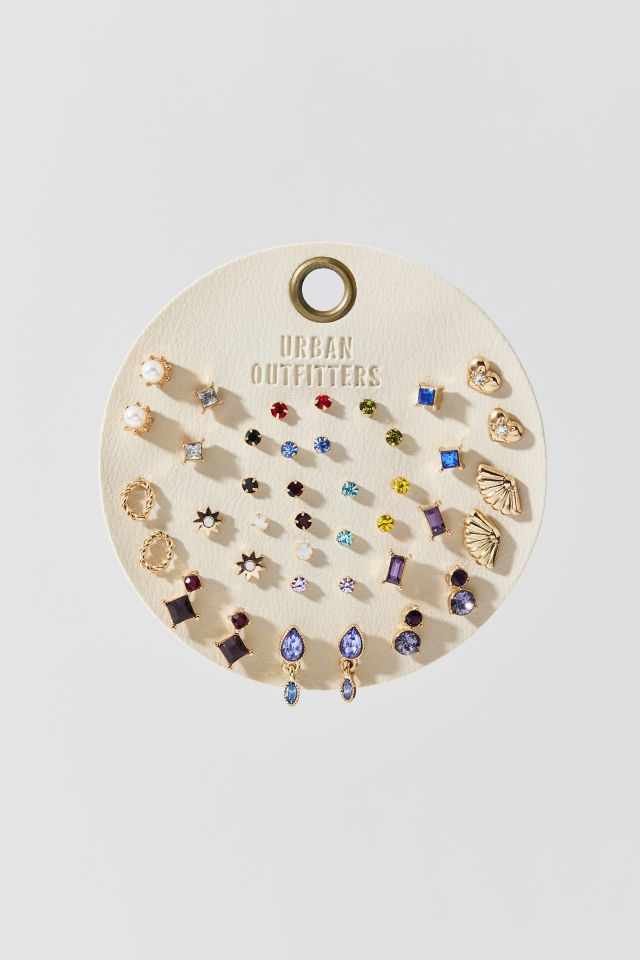 Mega Mini Rhinestone Stud Earring Set #1