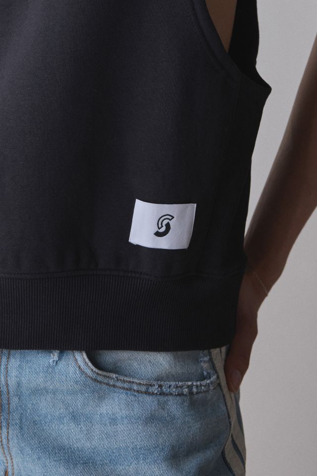 Standard Cloth Sleeveless Muscle Crew Neck Sweatshirt #3
