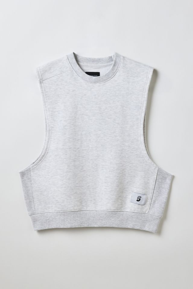 Standard Cloth Sleeveless Muscle Crew Neck Sweatshirt #1