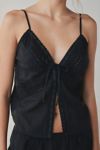 Out From Under Goldie Split-Front Cotton Cami