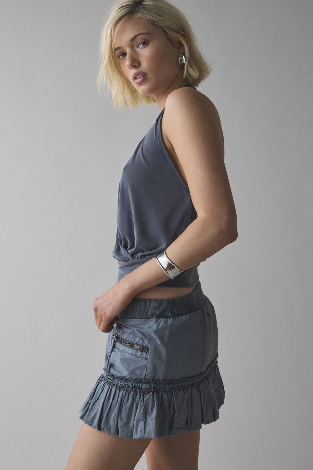 Silence + Noise Alexis Bubble Hem Cargo Skirt #1