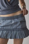Silence + Noise Alexis Bubble Hem Cargo Skirt