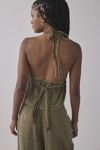 Out From Under Ocean Air Gauze Halter Babydoll Cami