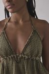 Out From Under Ocean Air Gauze Halter Babydoll Cami