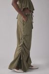 Out From Under Ocean Air Cinched Wide-Leg Gauze Pant