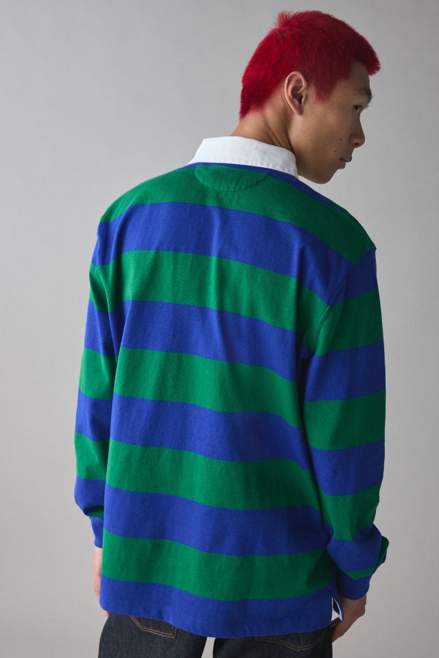 Polo Ralph Lauren Stripe Pattern Long Sleeve Rugby Shirt #2