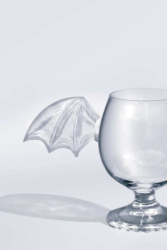 Feelin' Batty 8oz Glass Halloween Cup #1