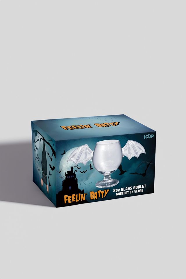 Feelin' Batty 8oz Glass Halloween Cup #2