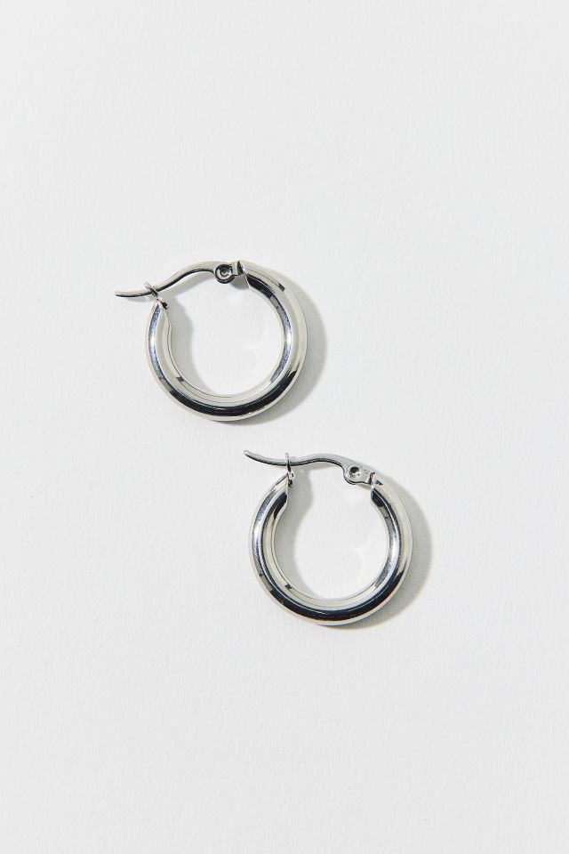 Waterproof Mini Tube Hoop Earring #1