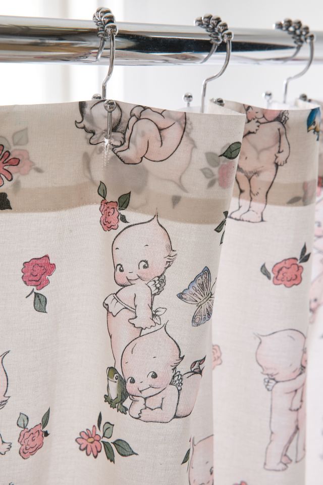 Kewpie UO Exclusive Cherub Shower Curtain #2