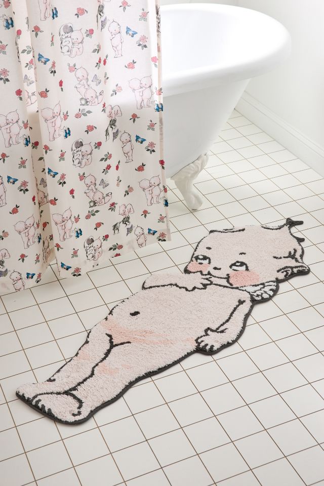 Kewpie UO Exclusive Cherub Tufted Runner Bath Mat #1