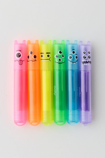 OOLY Mini Monster Scented Highlighter Set