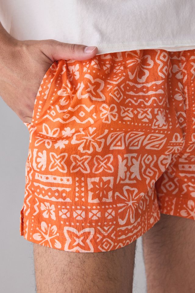 UO Tropical Allover Print Swim Short #1
