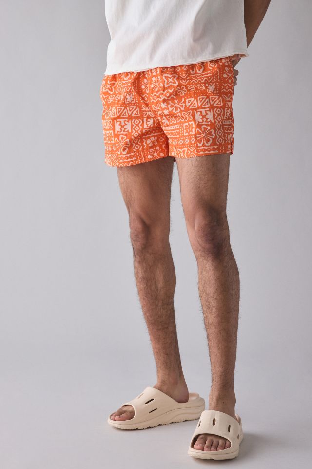 UO Tropical Allover Print Swim Short #2