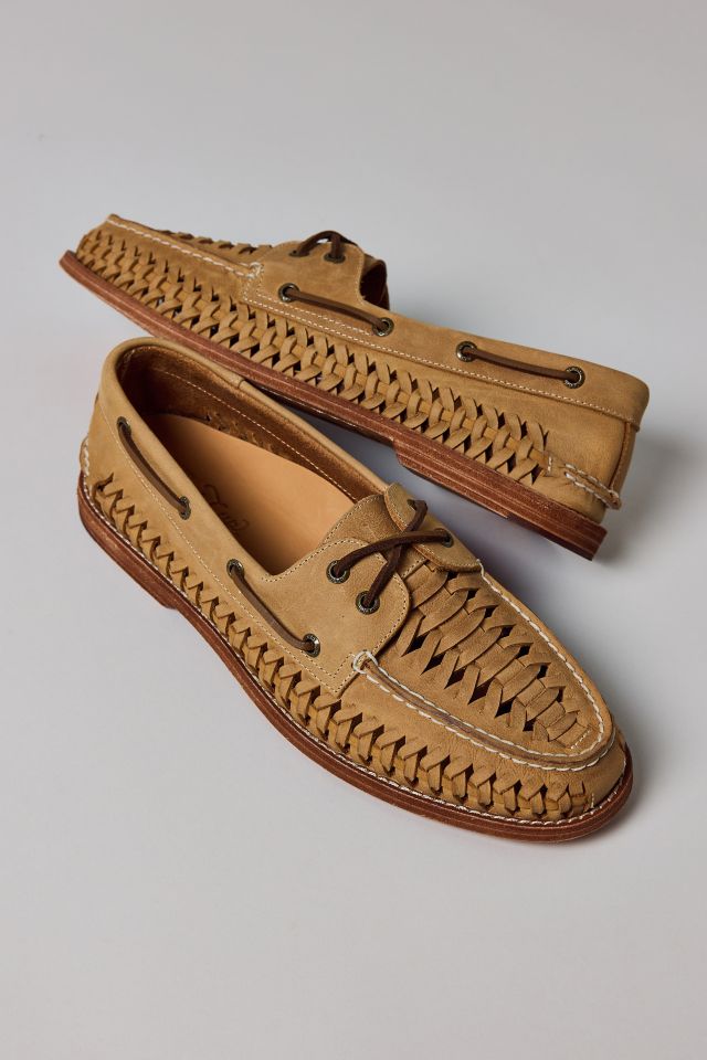 Sperry Men's Authentic Original Gold Cup Woven Boat Shoe #1