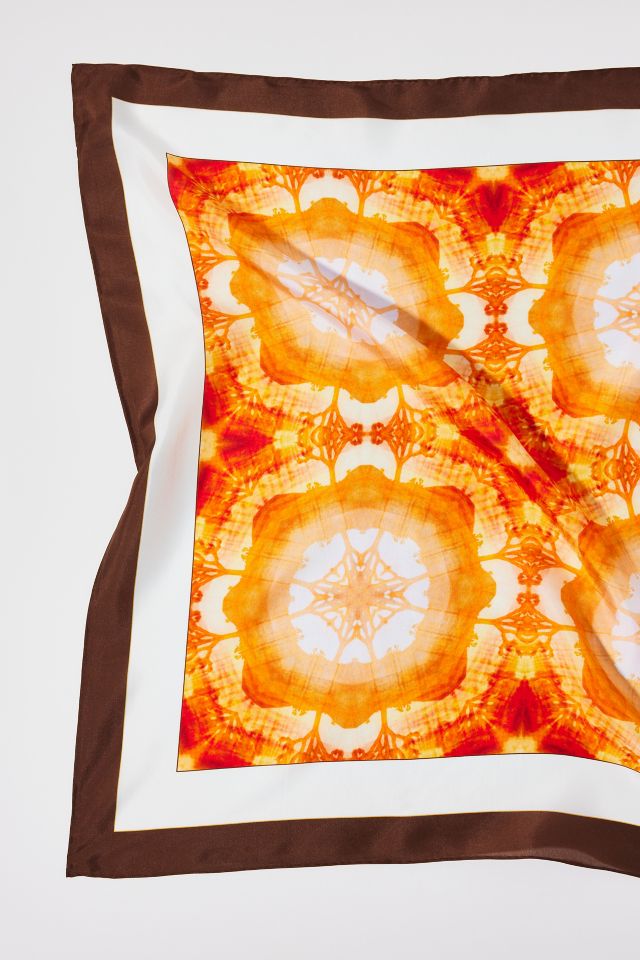 Henelle Kaleidoscope Silk Bandana #2