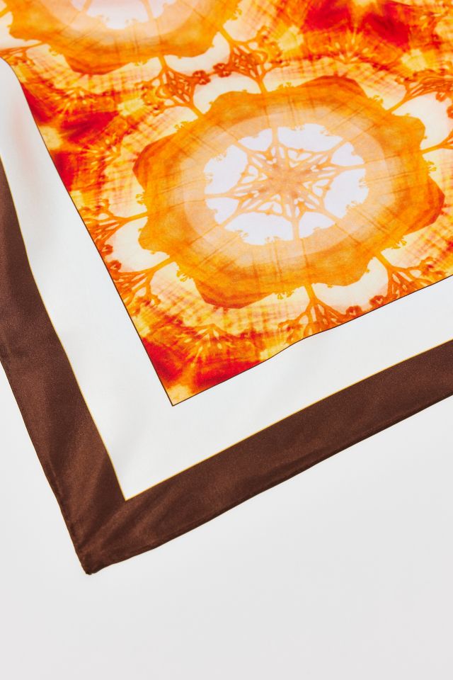 Henelle Kaleidoscope Silk Bandana #3